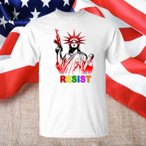 Official Resist Statue of Liberty T-Shirt