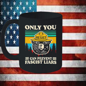 Official Resist only you can prevent fascist liars Mug