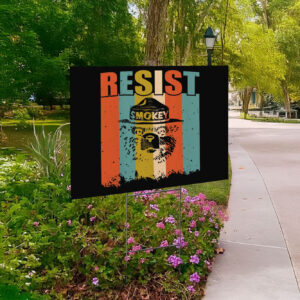 Official Smokey the Bear Resist 2025 Yard Sign