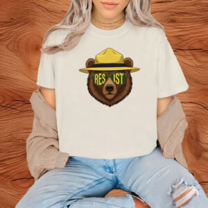 Only You Can Prevent Fascism, National Park Bear T-Shirt