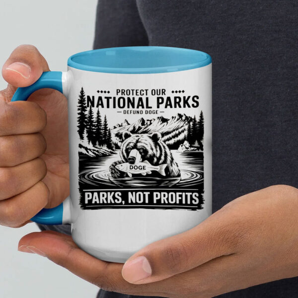 Protect Our National Parks -Defund Doge ,Parks, Not Profits Mug