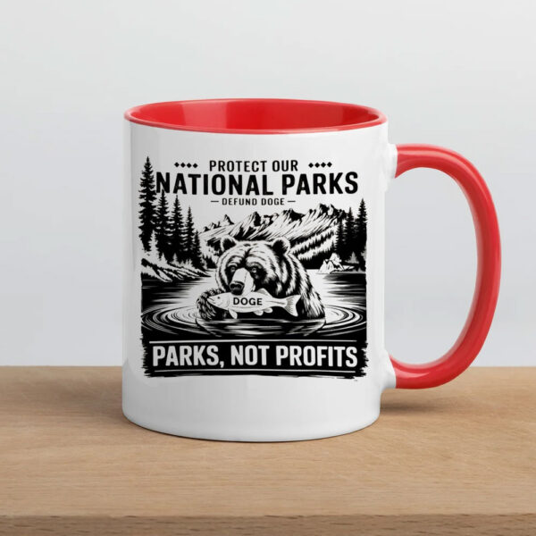 Protect Our National Parks -Defund Doge ,Parks, Not Profits Mug