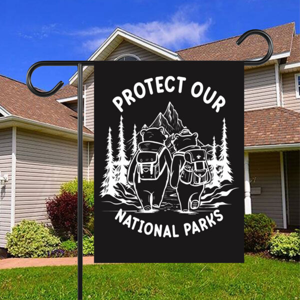 Protect Our National Parks Defund Doge Parks Not Profits, Resist Save Our Parks Bear Flag