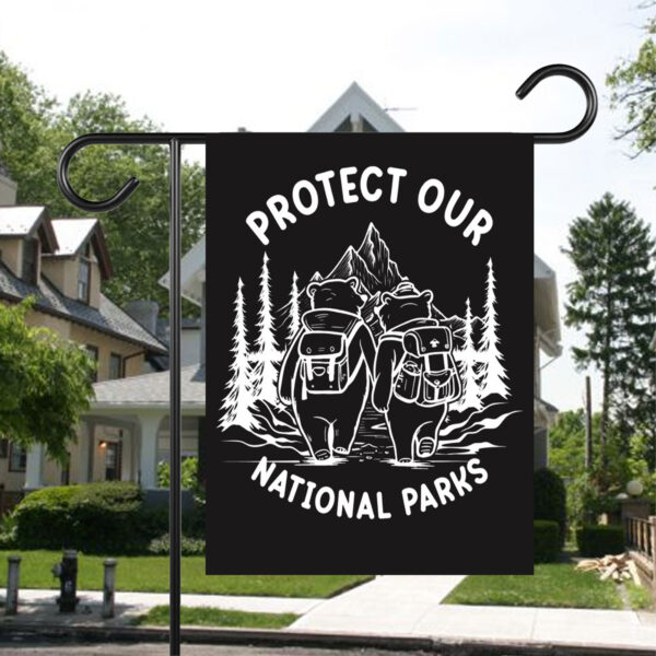 Protect Our National Parks Defund Doge Parks Not Profits, Resist Save Our Parks Bear Flag