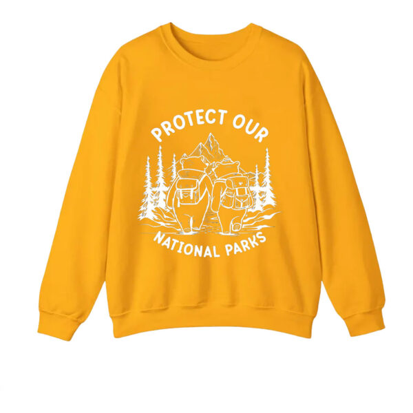 Protect Our National Parks Defund Doge Parks Not Profits, Resist Save Our Parks Bear T-Shirt