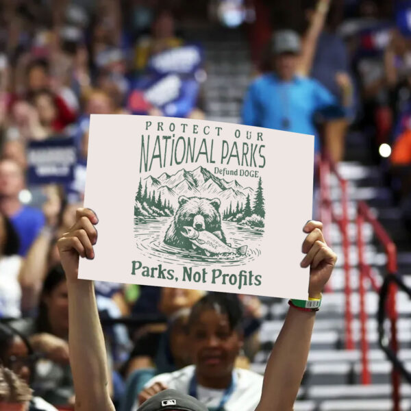 Protect Our National Parks Defund Doge Parks Not Profits Yard Sign