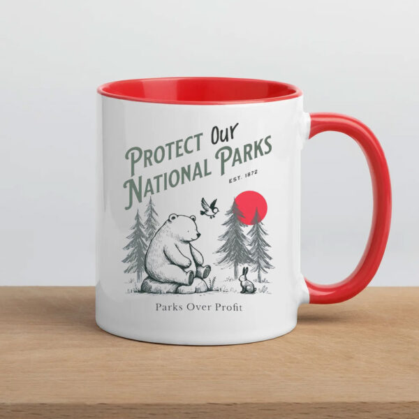 Protect Our National Parks, Parks Over Profit EST 1872 Mug