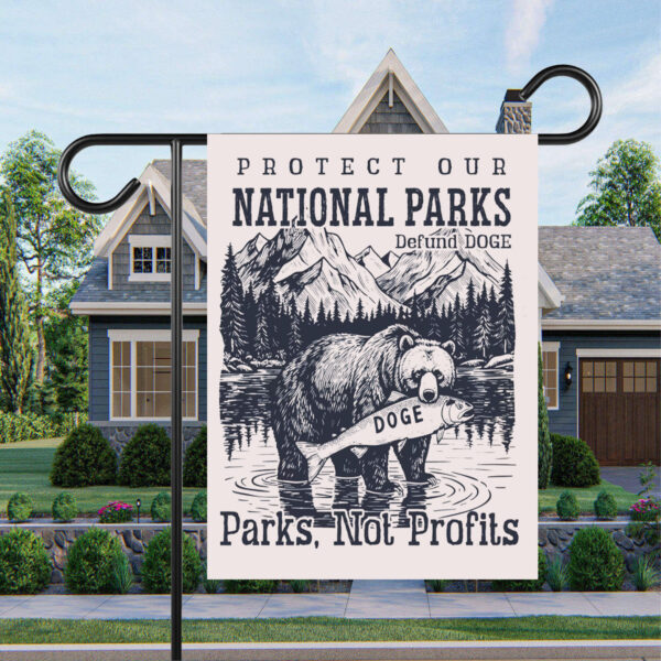 Protect Our National Parks, Resist Anti Trump Flag