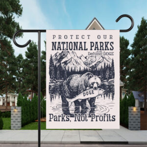 Protect Our National Parks, Resist Anti Trump Flag