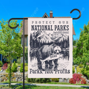 Protect Our National Parks, Resist Anti Trump Flag