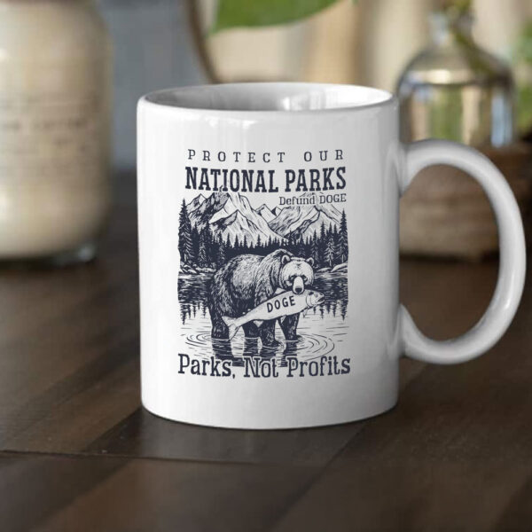 Protect Our National Parks, Resist Anti Trump Mug