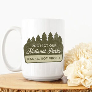 Protect Our National Parks ,Resist Bear Mug