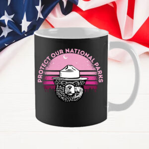 Protect Our National Parks, US National Parks, Resist Bear Mug