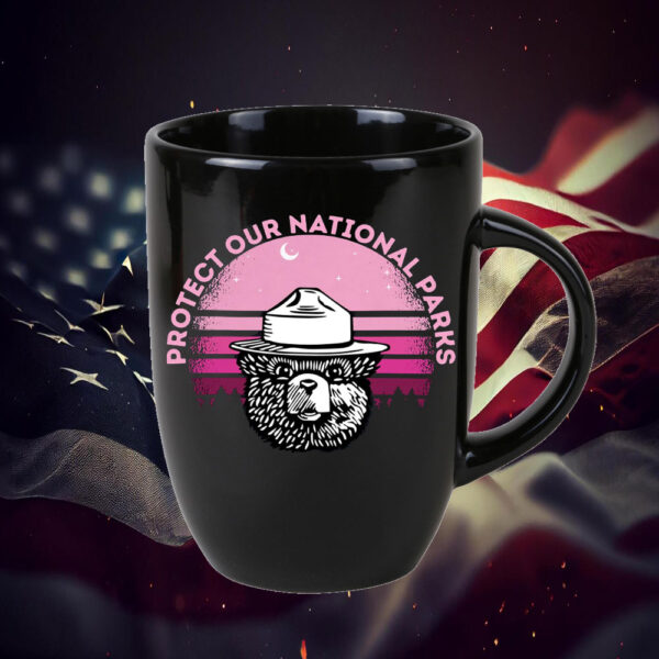 Protect Our National Parks, US National Parks, Resist Bear Mug