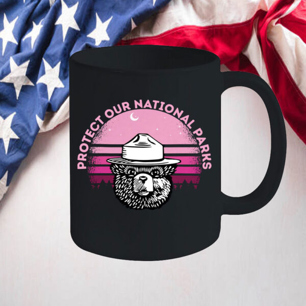 Protect Our National Parks, US National Parks, Resist Bear Mug