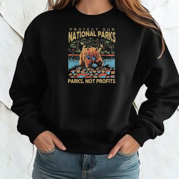 Protect Our National parks Subtle Resist Bear T-Shirts