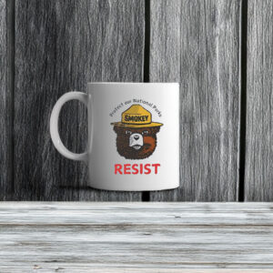 Protect our national parks bear resist Mug