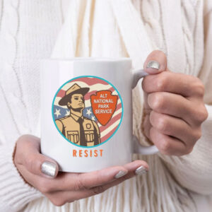 RESIST alt gov national park Mug