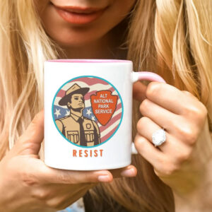 RESIST alt gov national park Mug