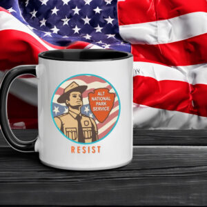 RESIST alt gov national park Mug