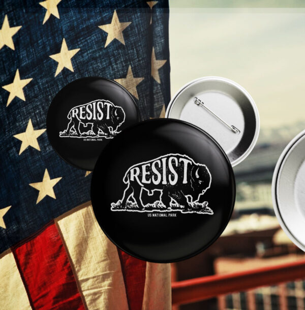 Resist ALT US National Park Button