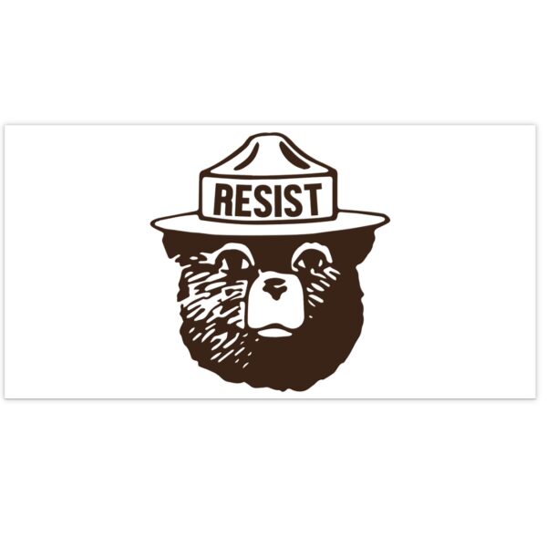 Resist Bear 2025 Bumper Stickers