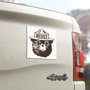 Resist Bear 2025 Car Magnets