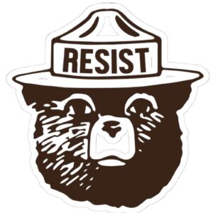 Resist Bear 2025 Sticker