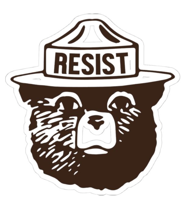 Resist Bear 2025 Sticker