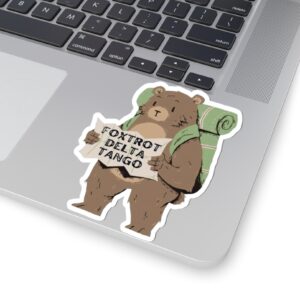 Resist Bear Foxtrot Delta Tango Sticker