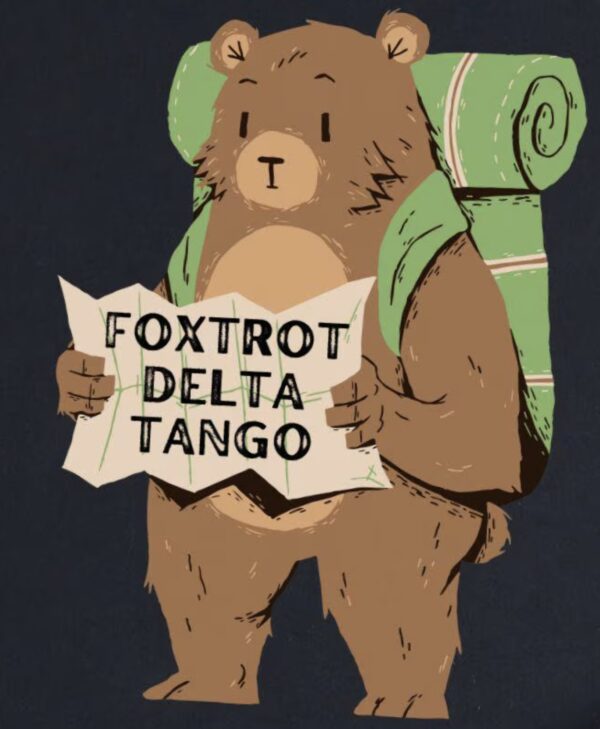 Resist Bear Foxtrot Delta Tango Sticker