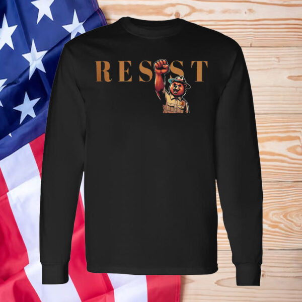 Resist Bear Graphic T-Shirt