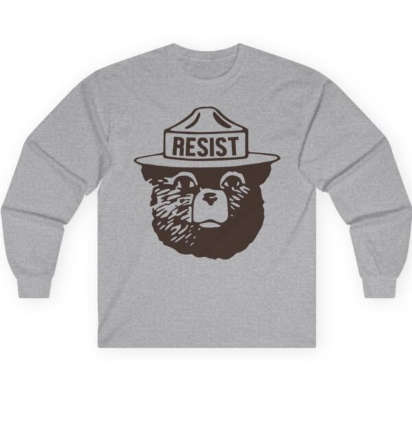 Resist Bear Long Sleeve T-Shirt