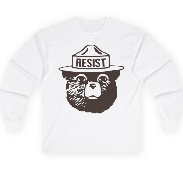 Resist Bear Long Sleeve T-Shirt