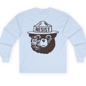 Resist Bear Long Sleeve T-Shirt