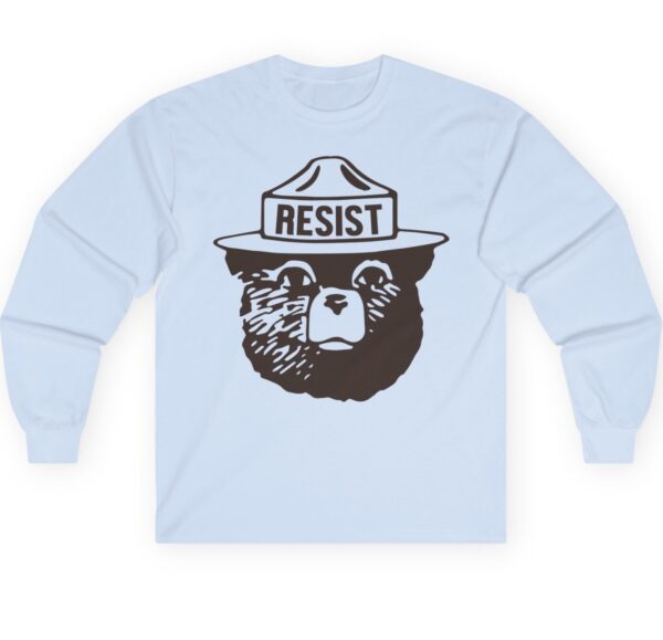 Resist Bear Long Sleeve T-Shirt