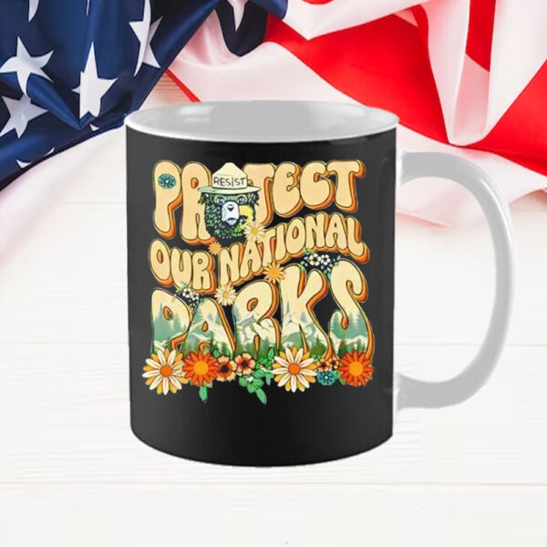 Resist Bear Protect Our National Parks 2025 Mug