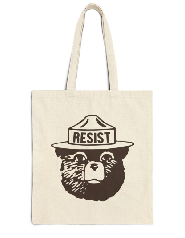 Resist Bear Tote Bag