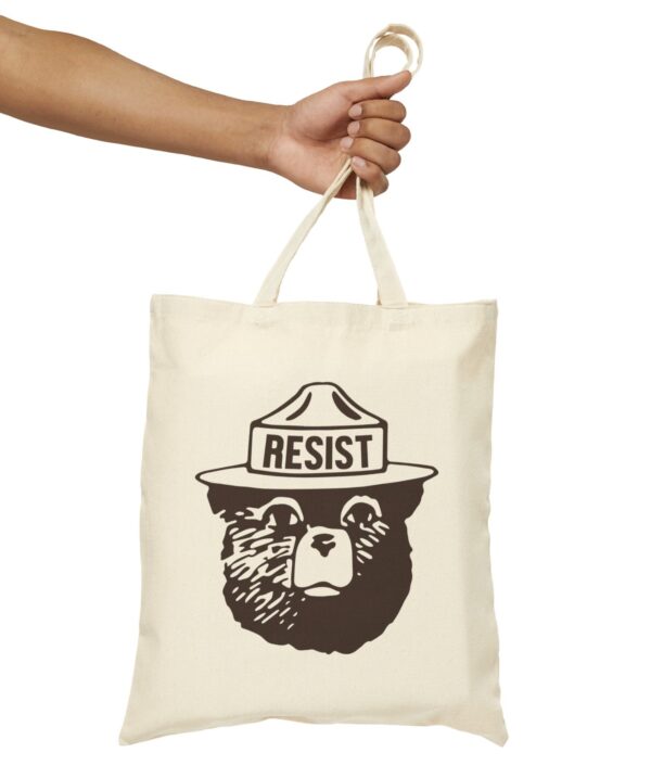 Resist Bear Tote Bag