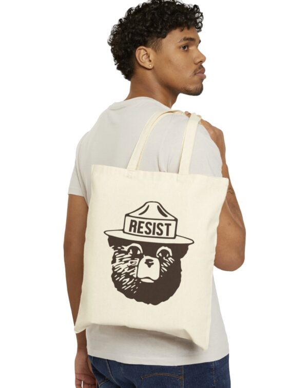 Resist Bear Tote Bag