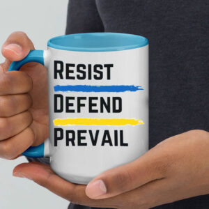 Resist Defend Prevail Mug