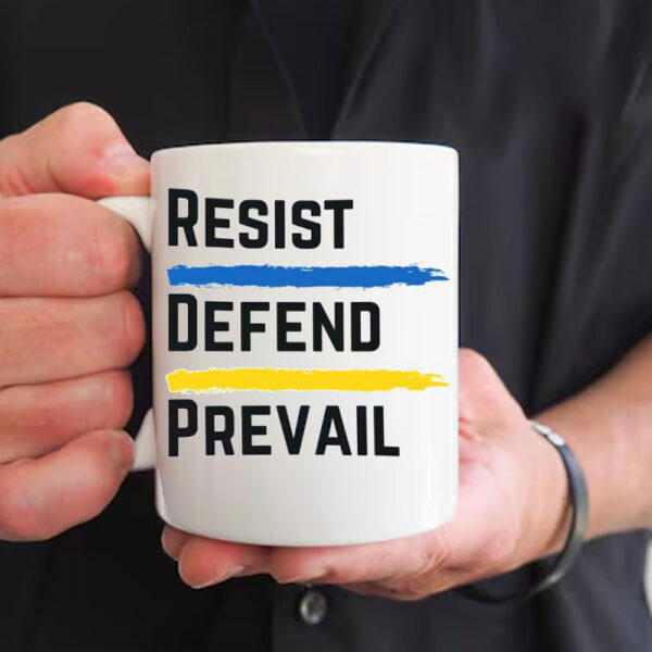 Resist Defend Prevail Mug