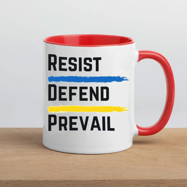 Resist Defend Prevail Mug