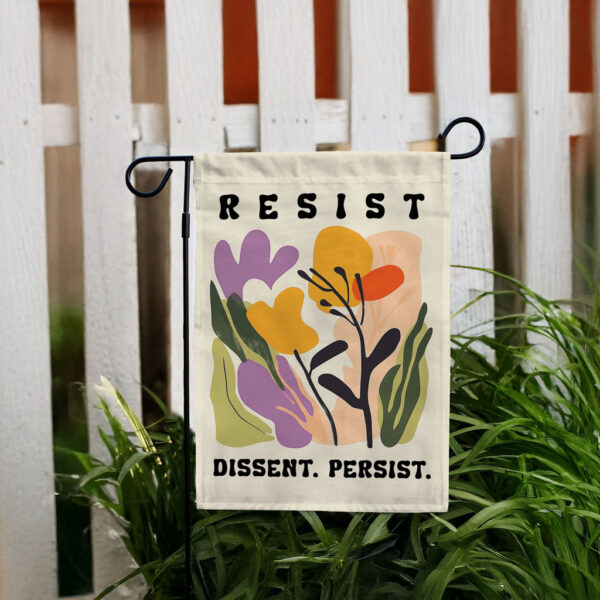 Resist Dissent Persist Flag