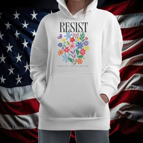 Resist Flowers T-Shirt