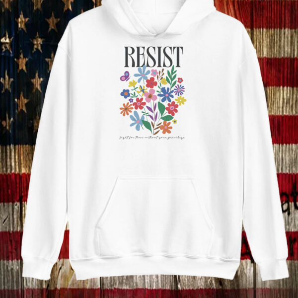 Resist Flowers T-Shirt