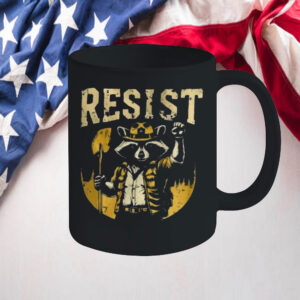 Resist Raccoon Mug