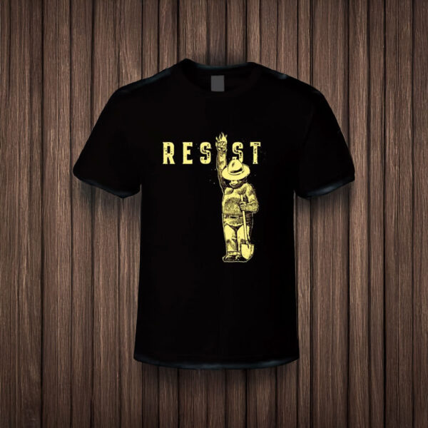 Resist Smokey Bear Cool T Shirt