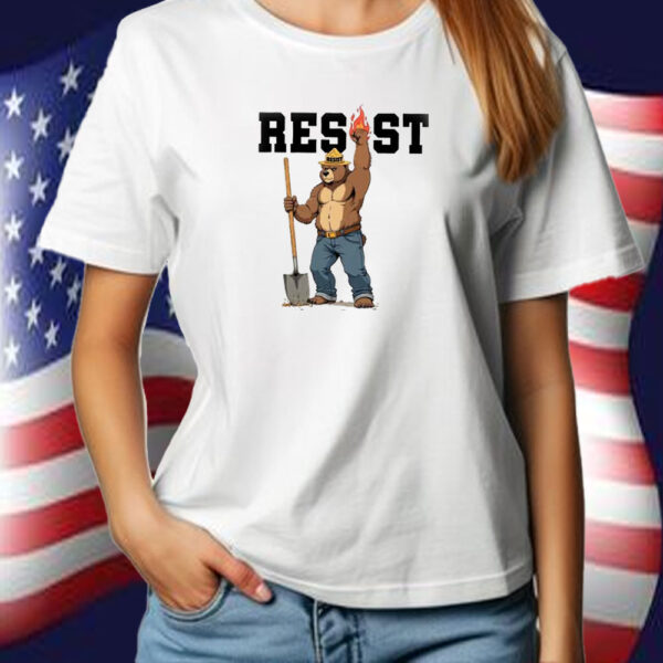 Resist Smokey Bear, National Parks, Protect Our National Parks T-Shirt