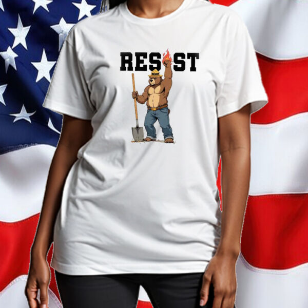 Resist Smokey Bear, National Parks, Protect Our National Parks T-Shirt